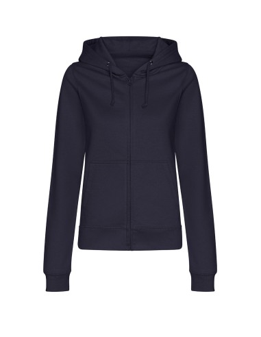 A-JH50F-Sweat zippé universitaire femme