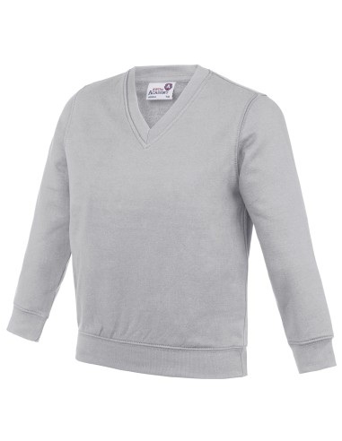 A-AC03J-Sweat-shirt à col en V pour enfants Academy