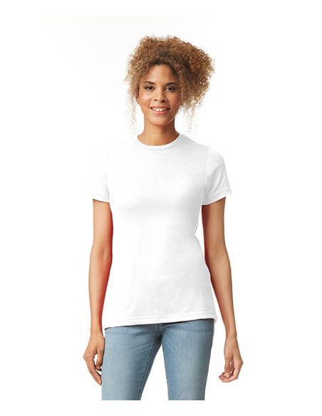 G-67000L-Softstyle® CVC Womens T-Shirt