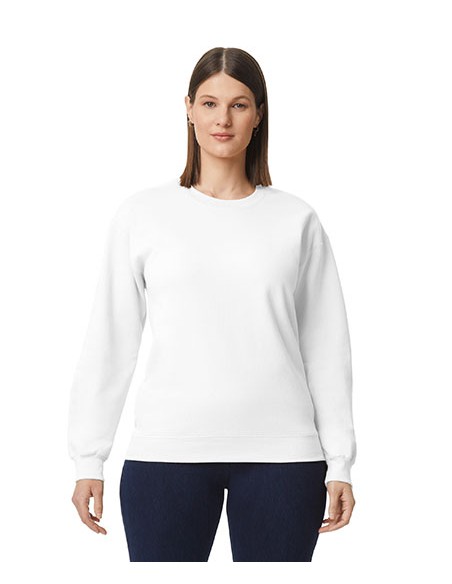 G-SF000-Softstyle® Midweight Fleece Adult Crewneck Sweatshirt
