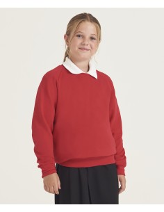 A-AC001J-Sweat-shirt à manches raglan pour enfants Academy