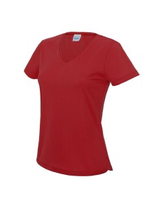 A-JC006-T-shirt cool col V Girlie