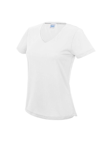A-JC006-T-shirt cool col V Girlie