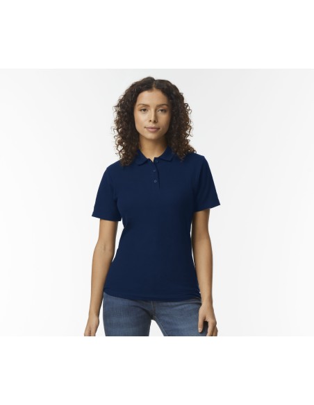 G-64800L-Softstyle® Womens Piqué Polo