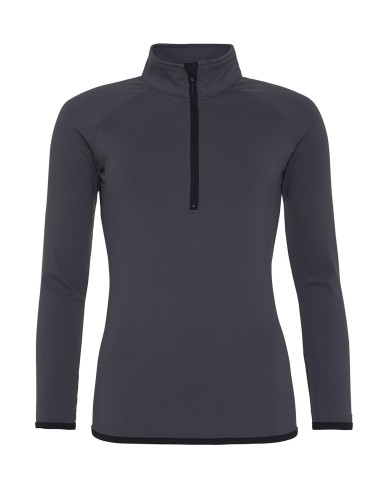 A-JC036-Womens Cool 1/2 Zip Sweat