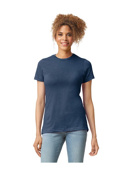 G-67000L-Softstyle® CVC Womens T-Shirt