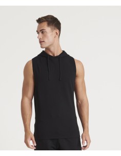 A-JC053-Urban Sleeveless Muscle Hoodie