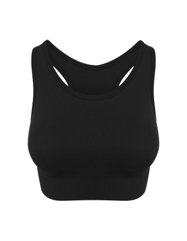 A-JC166-WOMEN'S COOL SEAMLESS CROP TOP