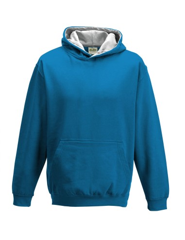 A-JH03J-Sweat à capuche varsity Enfant