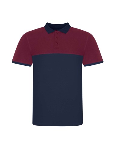 A-JP110-COLOUR BLOCK POLO
