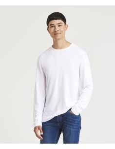 A-JT002-Long Sleeve Tri-Blend T