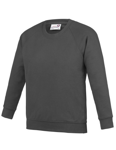 A-AC001J-Sweat-shirt à manches raglan pour enfants Academy
