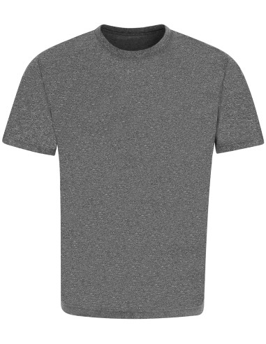 A-JC004-T-shirt urbain décontracté chiné