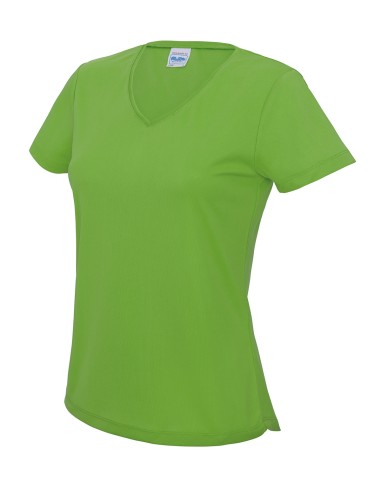 A-JC006-T-shirt cool col V Girlie