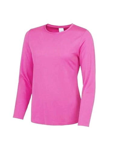 A-JC012-Womens Long Sleeve Cool T