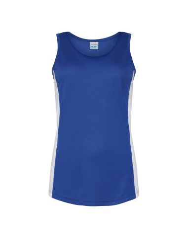 A-JC016-WOMEN'S COOL CONTRAST VEST