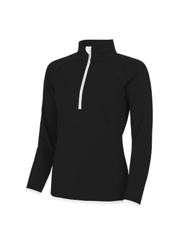 A-JC036-Womens Cool 1/2 Zip Sweat