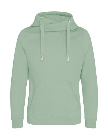 A-JH021-Cross Neck Hoodie