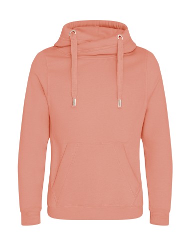 A-JH021-Cross Neck Hoodie