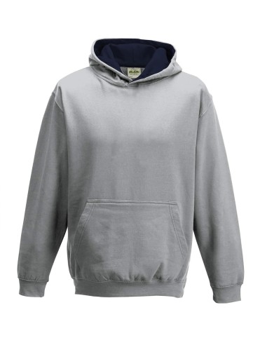 A-JH03J-Sweat à capuche varsity Enfant