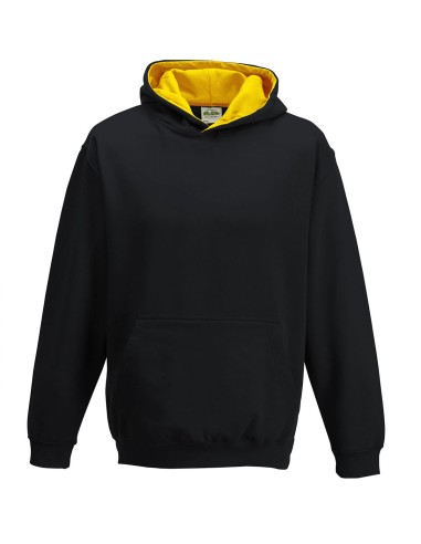 A-JH03J-Sweat à capuche varsity Enfant