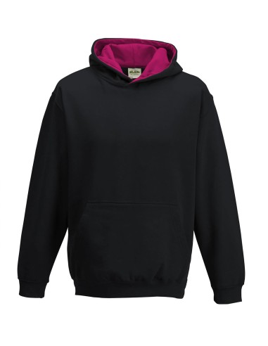 A-JH03J-Sweat à capuche varsity Enfant