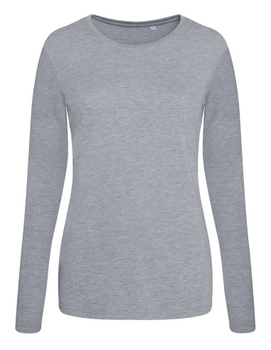 A-JT002F-Womens Long Sleeve Tri-Blend T