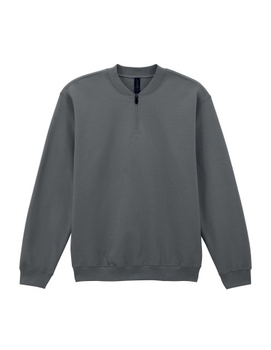 G-SF008-Softstyle® Midweight Adult Fleece 1/4 Zip Sweatshirt