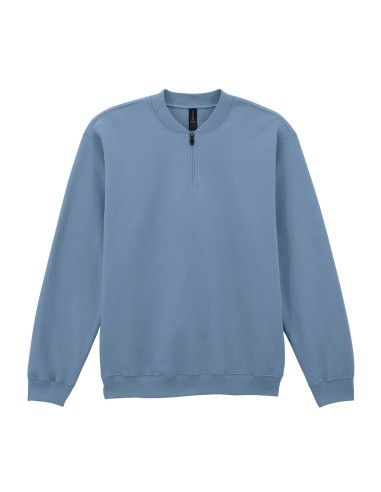 G-SF008-Softstyle® Midweight Adult Fleece 1/4 Zip Sweatshirt